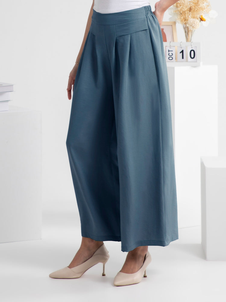 
                  
                    " Ray" Wide Leg Elastic Waist Pants
                  
                