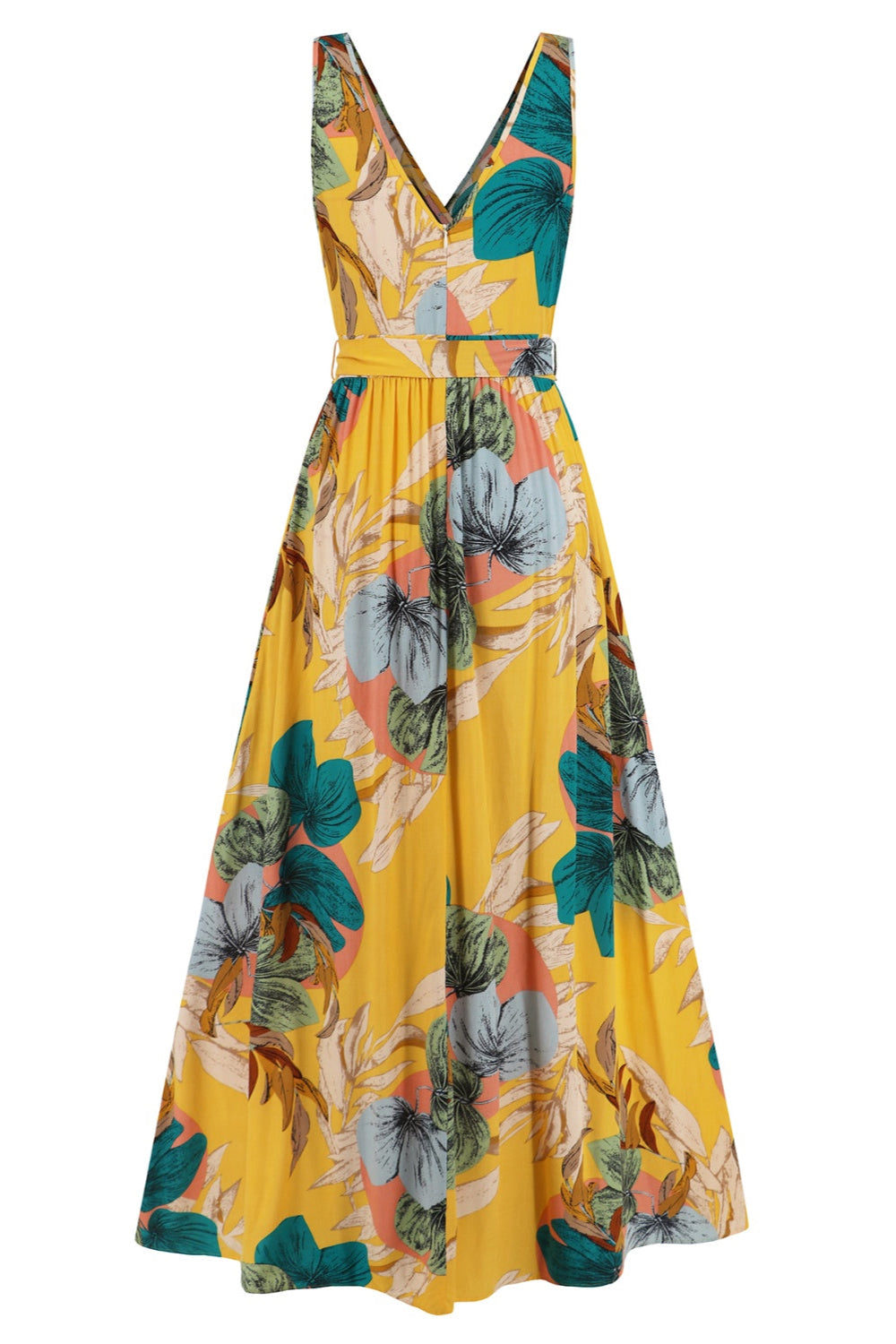 
                  
                    'ATHENA' Slit Tied Printed Surplice Dress
                  
                