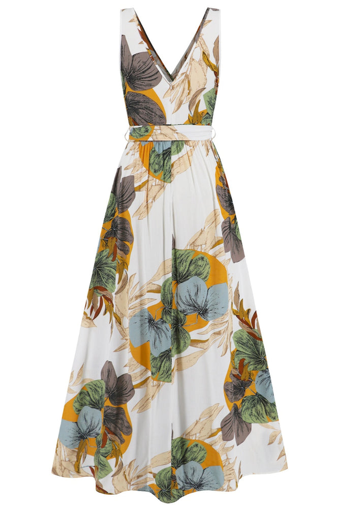 
                  
                    'ATHENA' Slit Tied Printed Surplice Dress
                  
                