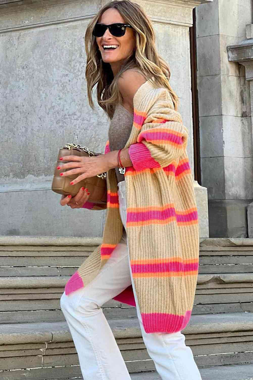 
                  
                    ''Jaylene' Ribbed Long Sleeve Cardigan
                  
                